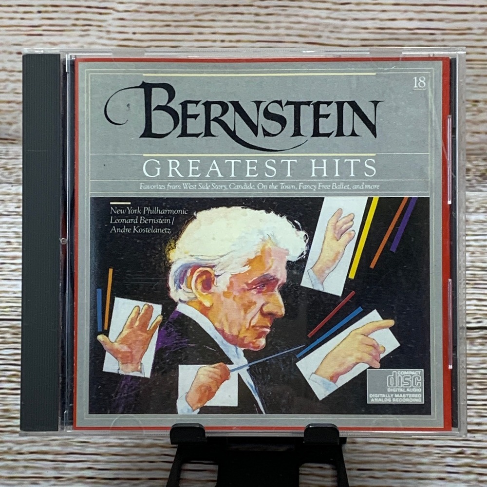 Bernstein's Greatest Hits [1984 CD] Classical Music New York‎ Philharmonic